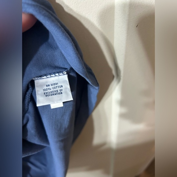 Polo by Ralph Lauren Classic Blue T Shirt 💯 Cotton - Picture 4 of 6